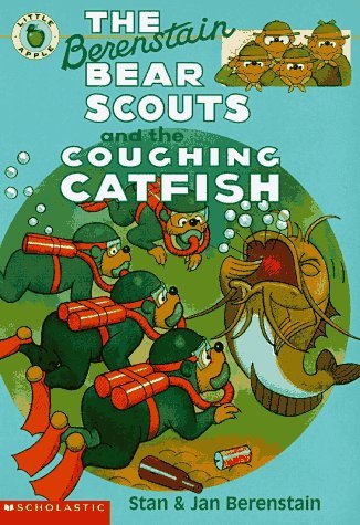 The Berenstain Bear Scouts and the Coughing Catfish book cover