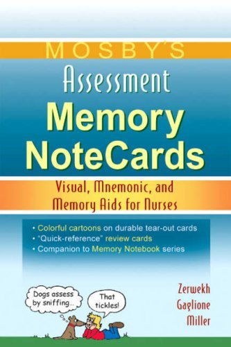 Mosby S Assessment Memory Notecards