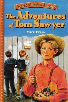 The Adventures of Tom Sawyer book cover