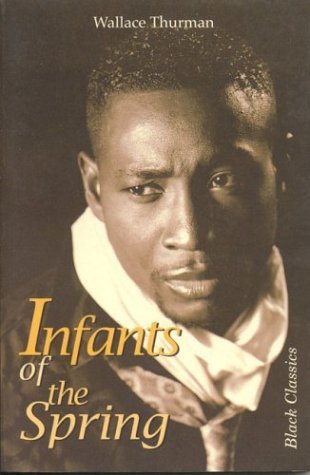 Infants of the Spring book cover with link to Goodreads description page