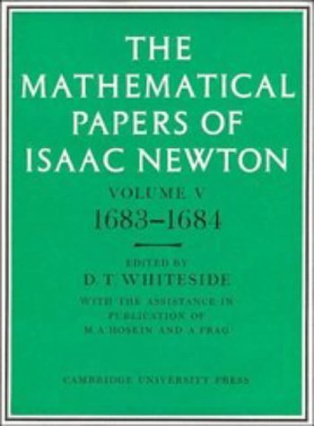 The Mathematical Papers of Isaac Newton book cover