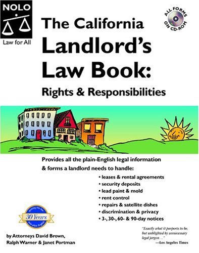 The California Landlord's Law Book: Rights and Responsibilities by ...