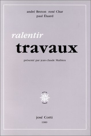 Ralentir Travaux book cover