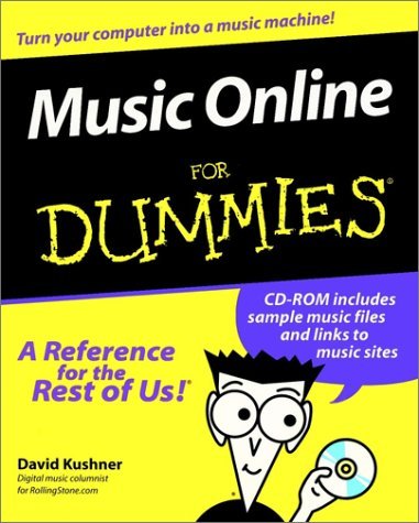 Music Online For Dummies book cover
