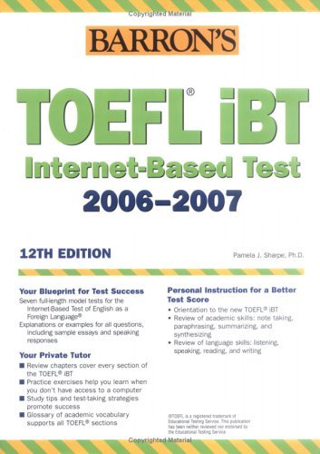 語学+参考書 Barron&#39;s TOEFL iBT Superpack TOEFL iBT Superpack: 4 Books + Practice Tests + Audio Online