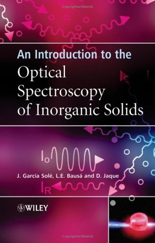 Spectroscopy Good Book An Introduction to the Optical Spectroscopy of Inorganic Solids by J ...