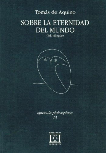 On the Eternity of the World book cover