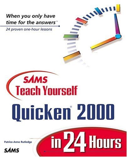 Sams Teach Yourself Quicken 2000 in 24 Hours book cover