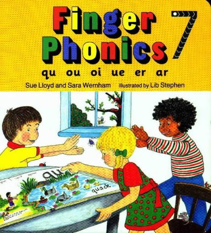 Jolly Phonics Finger Phonics1〜7 Jolly Phonics Finger Phonics 1-7 Big Books - Theodist