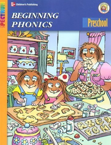 Spectrum Beginning Phonics, Preschool book cover