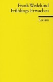 Frühlings Erwachen: Eine Kindertragödie