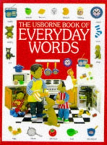 The Usborne Book of Everyday Words book cover