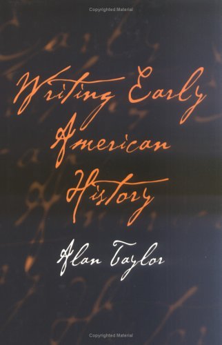 Writing Early American History book cover