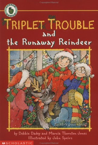 Triplet Trouble and the Runaway Reindeer book cover