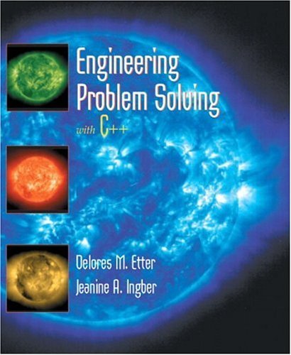 Engineering Problem Solving With C++: An Object-Oriented Approach by D ...