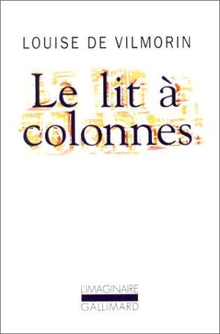 Le Lit à colonnes book cover