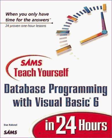 Sams Teach Yourself Database Programming with Visual Basic 6 in 24 Hours book cover