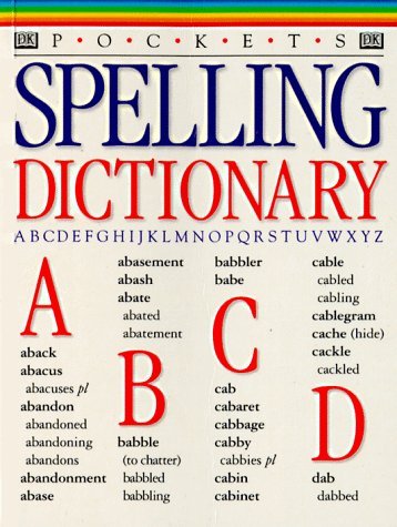 Spelling Dictionary book cover