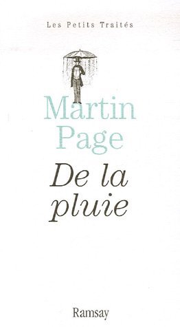 De la pluie book cover