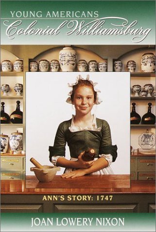 Colonial Williamsburg: Young Americans book cover 1