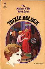 The Mystery of the Velvet Gown book cover