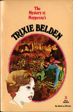 Trixie Belden and the Mystery at Maypenny's book cover
