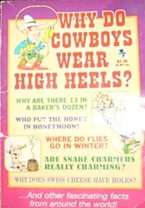 Why Do Cowboys Wear High Heels? book cover