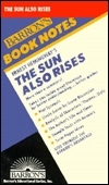 Ernest Hamingway's the Sun Also Rises book cover