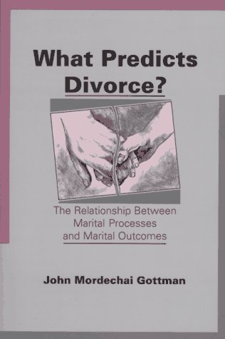 What Predicts Divorce? book cover