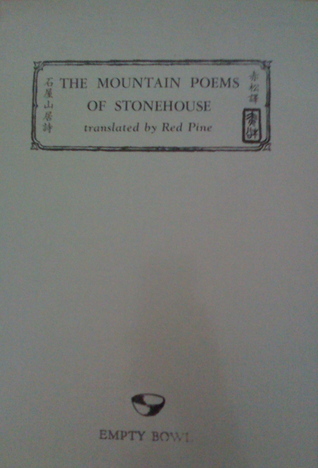 The Mountain Poems of Stonehouse