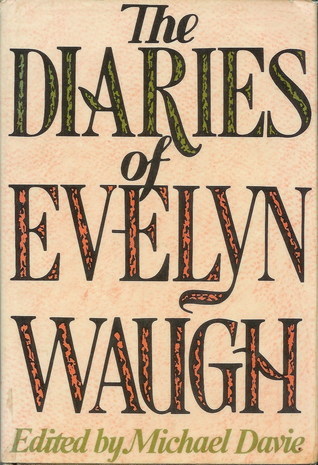 The diaries of Evelyn Waugh book cover