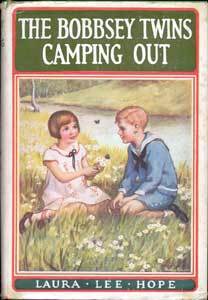 The Bobbsey Twins Camping Out book cover