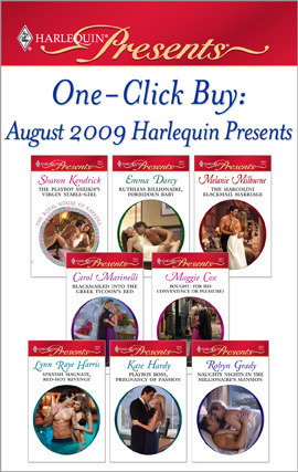 One-Click Buy: August 2009 Harlequin Presents