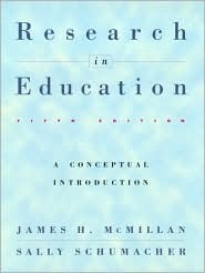 Research in Education: A Conceptual Introduction