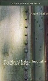 The Idea of Natural Inequality and Other Essays book cover