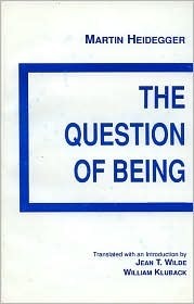The Question of Being book cover