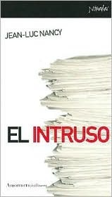 El intruso book cover