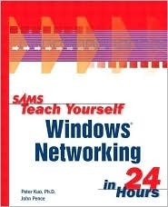 Sams Teach Yourself Windows Networking in 24 Hours book cover