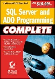 SQL Server and ADO Programming Complete by Sybex Inc. | Goodreads
