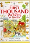 The Usborne First Thousand Words in Spanish book cover