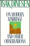 On Modern Marriage and Other Observations book cover