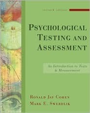 Psychological Testing and Assessment: An Introduction to Tests and Measurement