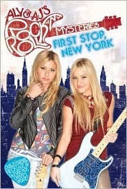 Aly & AJ's Rock 'n' Roll Mysteries book cover 1
