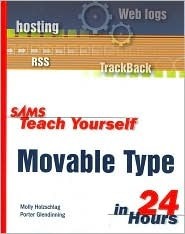 Sams Teach Yourself Movable Type in 24 Hours book cover