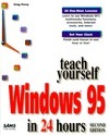 Sams Teach Yourself Windows 95 in 24 Hours book cover