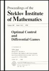 Optimal Control and Differential Games: Collection of Papers by L.S ...
