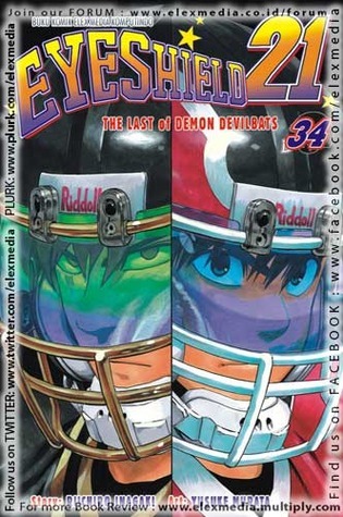 Eyeshield 21 Vol. 34 book cover