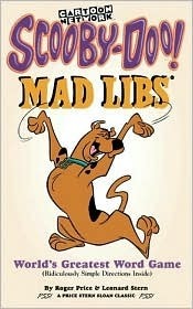 Scooby-Doo Mad Libs book cover