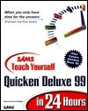 Sams Teach Yourself Quicken Deluxe 99 in 24 Hours book cover