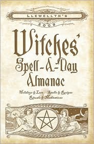 Llewellyn's 2009 Witches' Spell-a-Day Almanac book cover